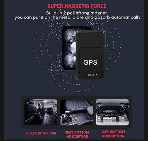 GPS Car Tracker Real Time TrackingMini GF-07 Anti-Theft Anti-lost Locator StrongMagnetic Mount SlM Message Positioner