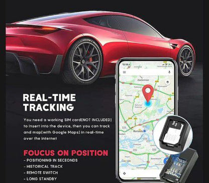 GPS Car Tracker Real Time TrackingMini GF-07 Anti-Theft Anti-lost Locator StrongMagnetic Mount SlM Message Positioner