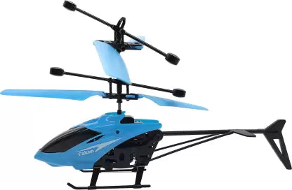 Rechargeable Hand Sensor Helicopter | Remote-Controlled with Lights & Impact Resistance